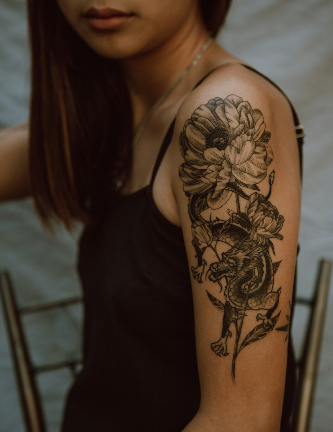 Fern Sprig — Fine-line flash by Iris Nakamura