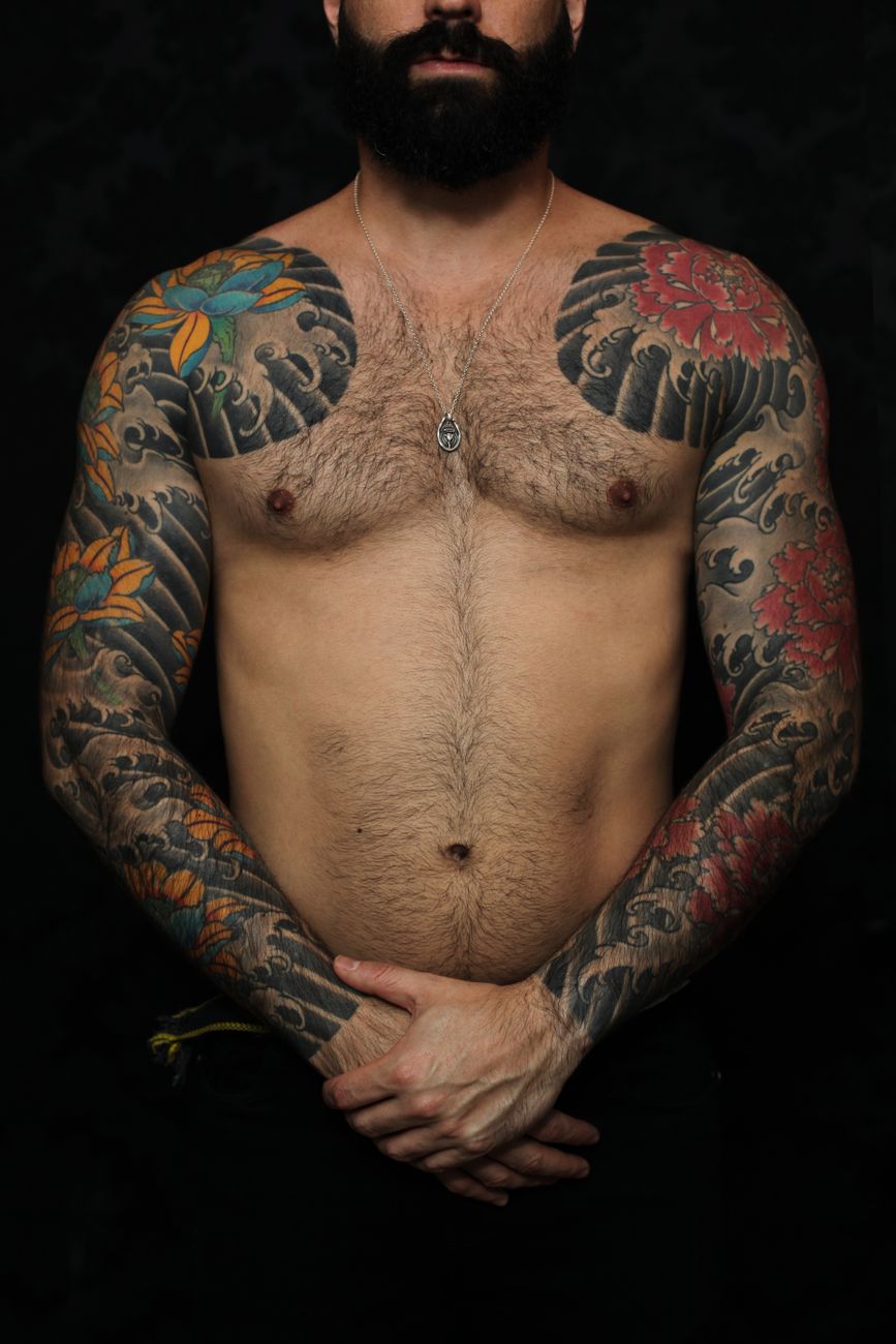 Japanese irezumi flash